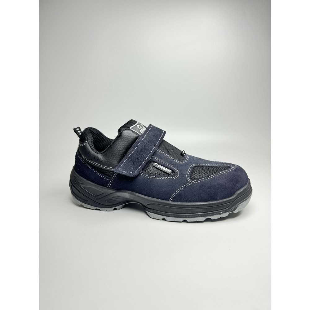 Demir 1217 S1 Çelik Burunlu İş Ayakkabısı | Cırtlı Süet, SRC Kaymaz, Hafif ve Nefes Alan