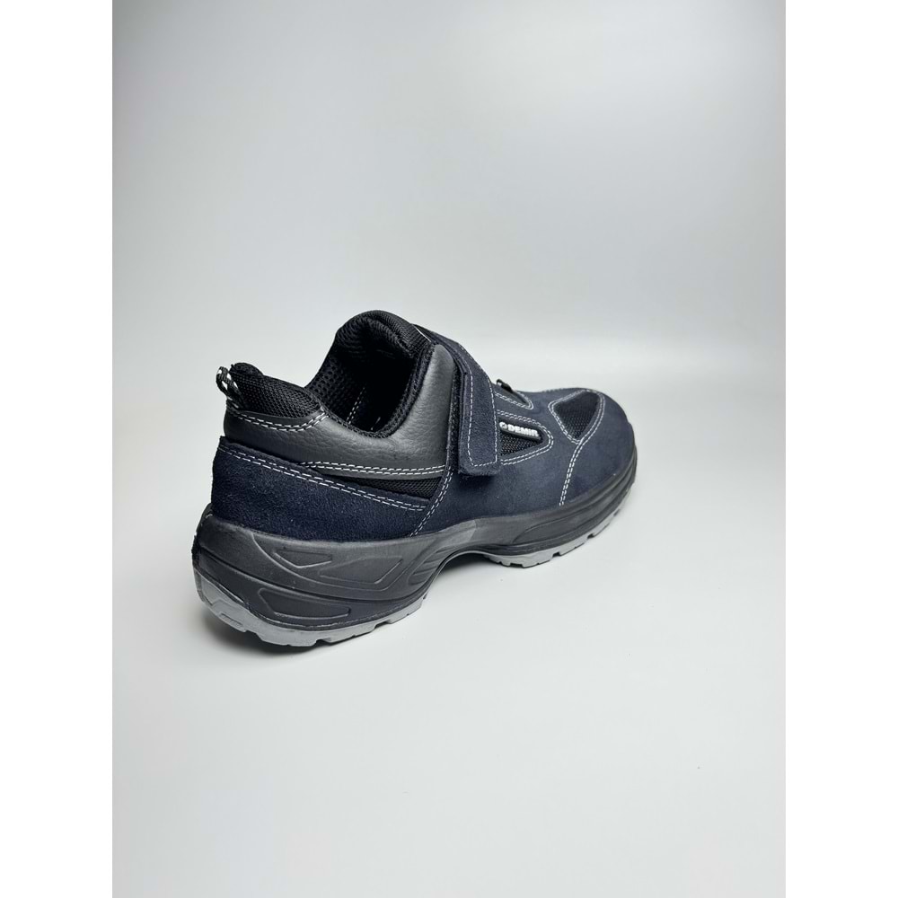 Demir 1217 S1 Çelik Burunlu İş Ayakkabısı | Cırtlı Süet, SRC Kaymaz, Hafif ve Nefes Alan