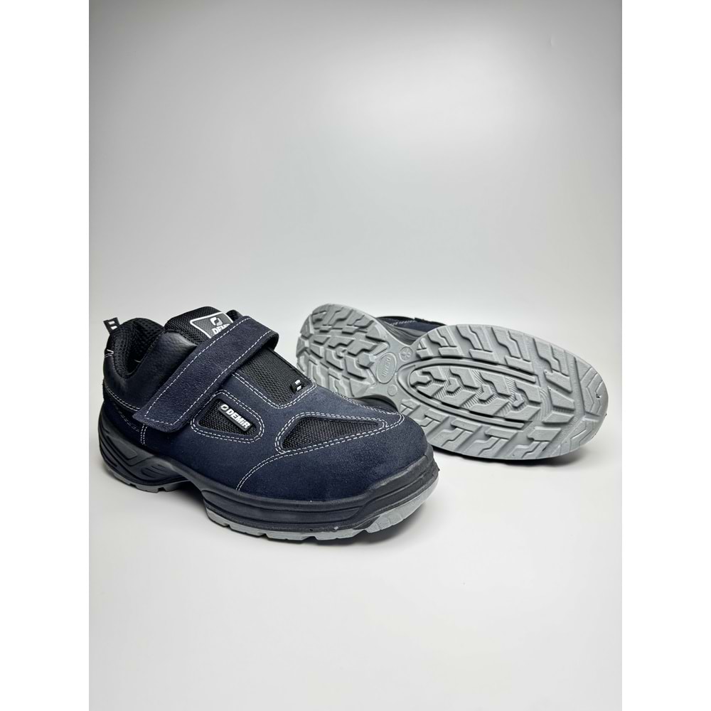 Demir 1217 S1 Çelik Burunlu İş Ayakkabısı | Cırtlı Süet, SRC Kaymaz, Hafif ve Nefes Alan