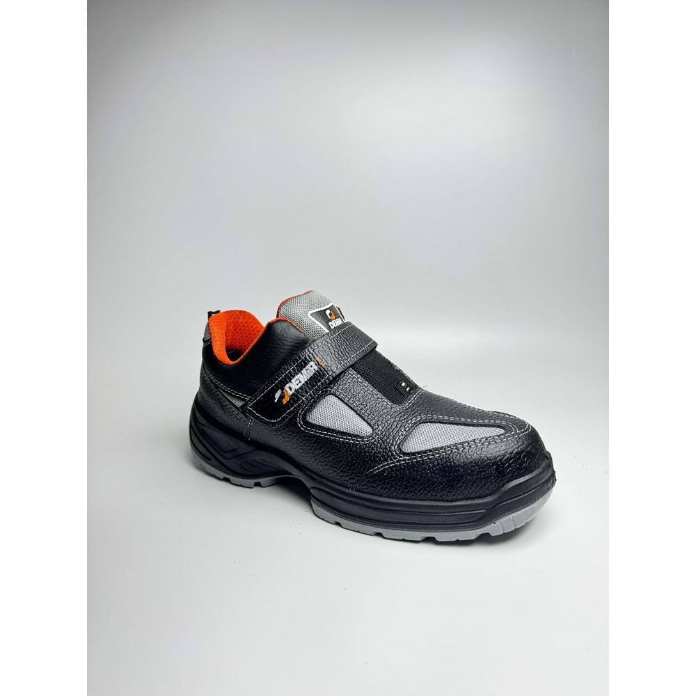 Demir 1217 S1 Çelik Burunlu İş Ayakkabısı | Vidala Deri, Nefes Alan, SRC Kaymaz