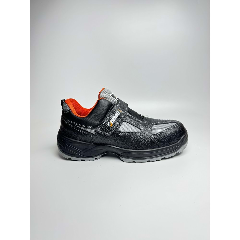 Demir 1217 S1 Çelik Burunlu İş Ayakkabısı | Vidala Deri, Nefes Alan, SRC Kaymaz