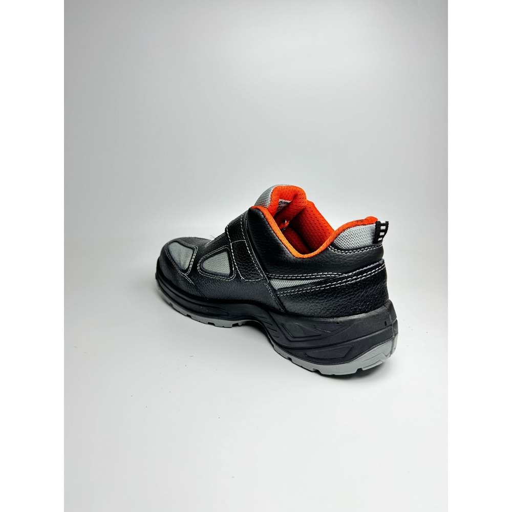 Demir 1217 S1 Çelik Burunlu İş Ayakkabısı | Vidala Deri, Nefes Alan, SRC Kaymaz