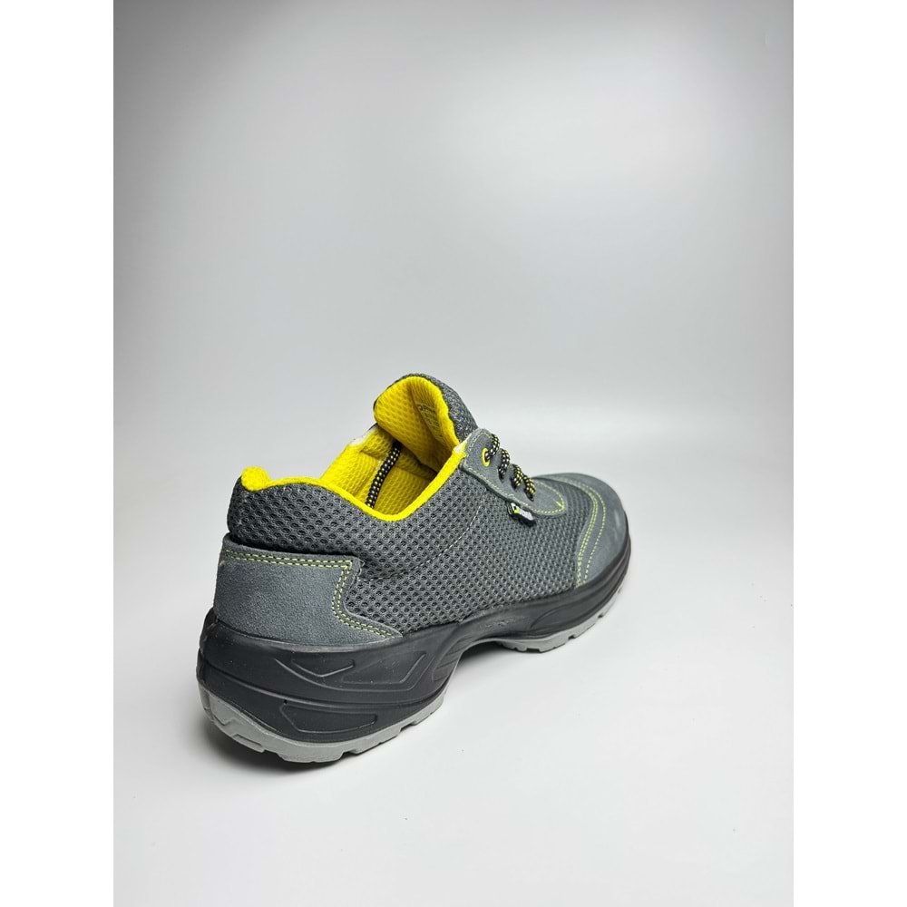 Demir 1402 S1P Spor İş Ayakkabısı | Çelik Burun, Çelik Taban, Nefes Alan File