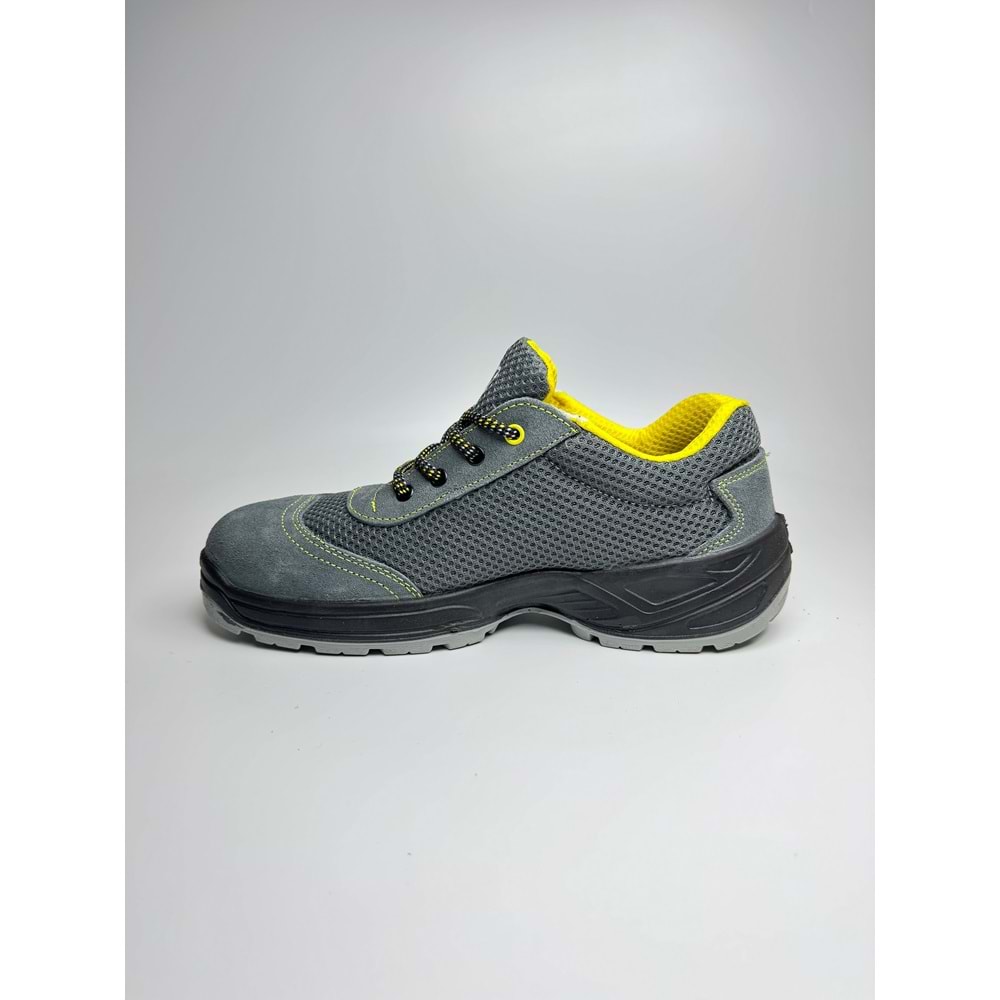 Demir 1402 S1P Spor İş Ayakkabısı | Çelik Burun, Çelik Taban, Nefes Alan File
