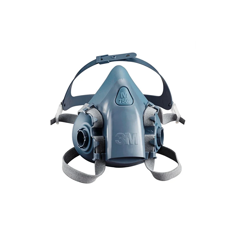 3M™ 7502 Yarım Yüz Maskesi | Cool Flow™ Valf, Silikon Konforlu