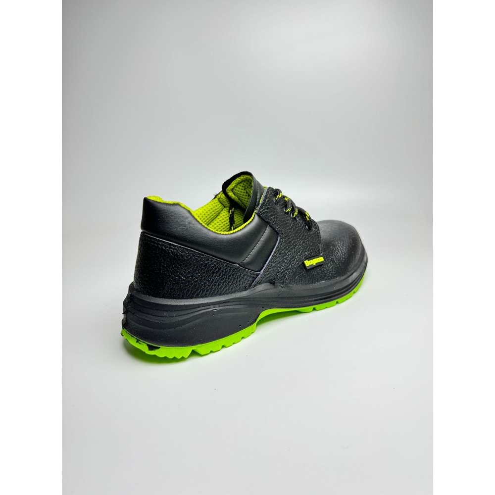 Baymax Bx-02 S2 Çelik Burunlu İş Ayakkabısı | Dökümhane, Fosforlu, Antistatik, Acid Dayanımı