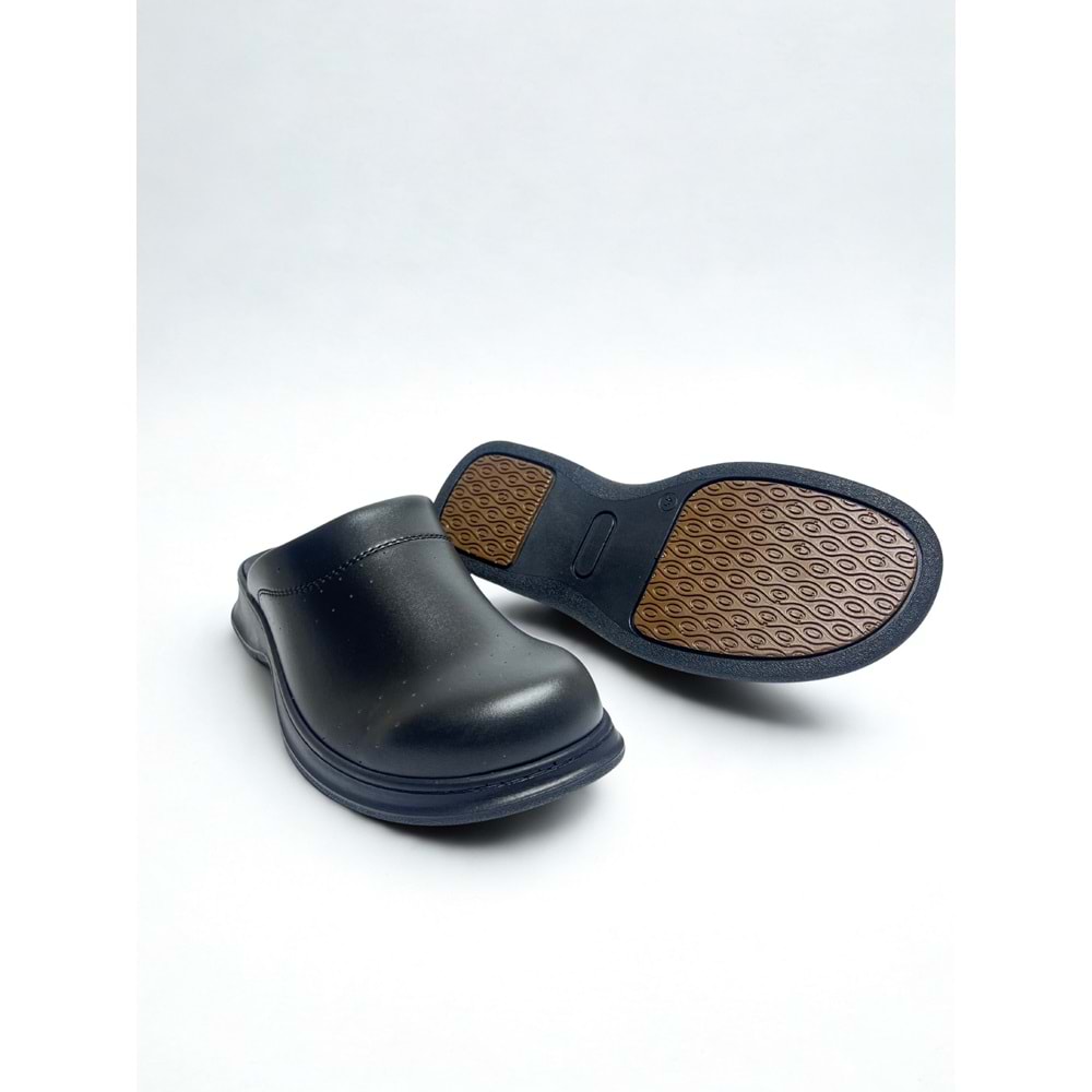 Daytex Kompakt Çift Taban Sabo Terlik - Deliksiz, Kaymaz, Ortopedik Hastane & Mutfak Sabosu