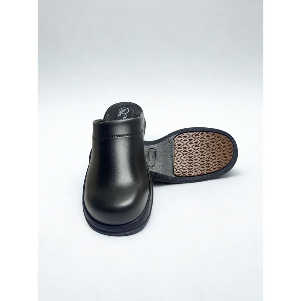 Daytex Kompakt Çift Taban Sabo Terlik - Deliksiz, Kaymaz, Ortopedik Hastane & Mutfak Sabosu