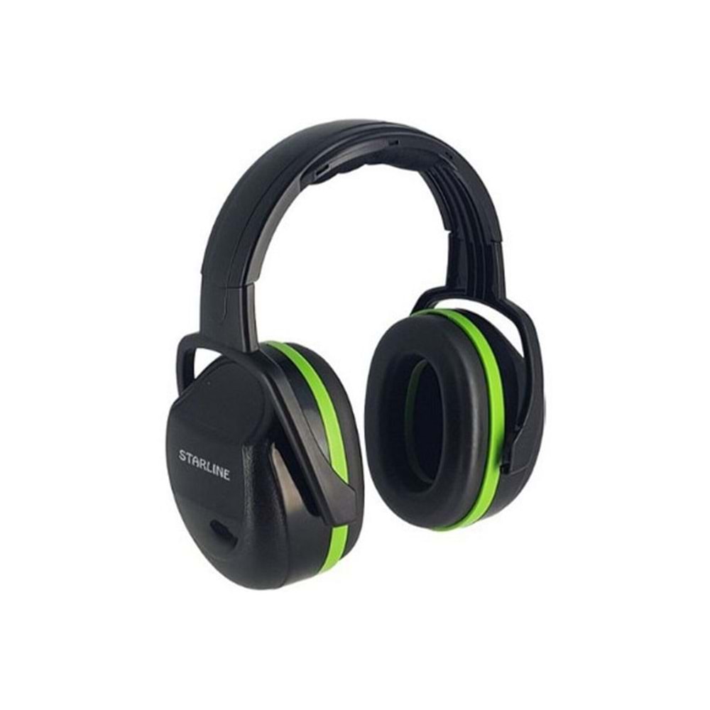 Starline MK-02 Başa Takılır İş Güvenliği Kulaklığı | SNR 28 dB, Ayarlanabilir Baş Bandı, EN 352-1