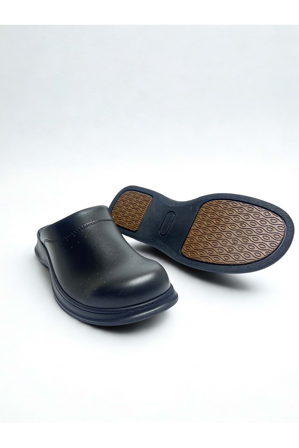 Daytex Kompakt Çift Taban Sabo Terlik - Deliksiz, Kaymaz, Ortopedik Hastane & Mutfak Sabosu