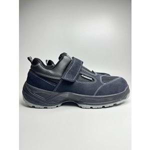 Demir 1217 S1 Çelik Burunlu İş Ayakkabısı | Cırtlı Süet, SRC Kaymaz, Hafif ve Nefes Alan