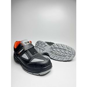 Demir 1217 S1 Çelik Burunlu İş Ayakkabısı | Vidala Deri, Nefes Alan, SRC Kaymaz