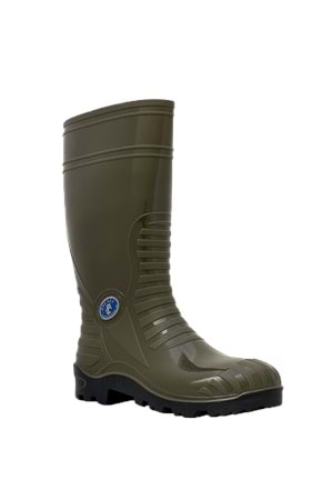 Palalı Pvc S4 Çelik Burunlu Çizme
