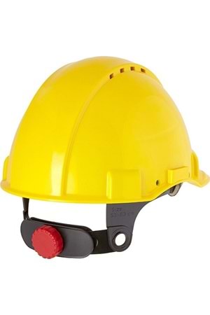 BBU Cng 600 Enseden Ayarlı Endüstriyel İş Güvenliği Bareti Sarı