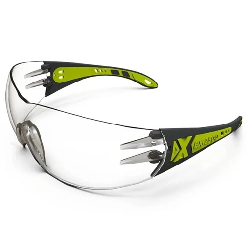 Baymax BX-2500 Solo Şeffaf İş Gözlüğü | Optik Sınıf 1, UV 400, Anti-Fog Opsiyonlu