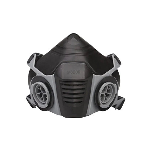 DELTAPLUS M6200 JUPITER Yarım Yüz Maskesi | TPE, Çift Filtreli Konfor