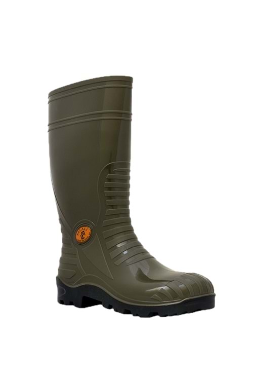 Palalı Pvc S5 Çelik Burunlu Çel. Ara Tabanlı Çizme