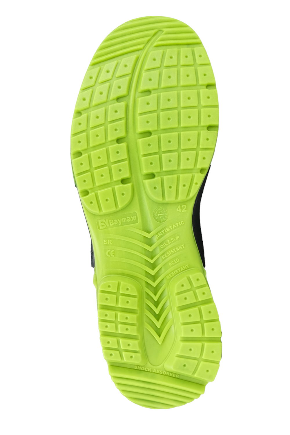 Baymax BX-02 GOLDEN S2 İş Güvenlik Ayakkabısı - Suya Dayanıklı Deri, Çelik Burun, Kaymaz Taban
