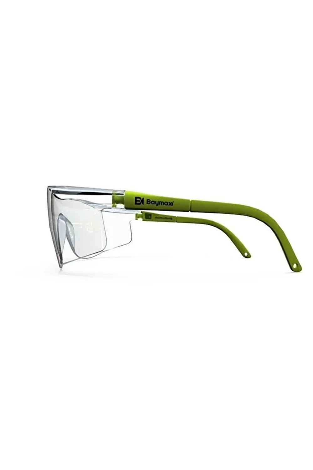 Baymax S400 Standart Şeffaf Koruyucu İş Güvenliği Gözlüğü